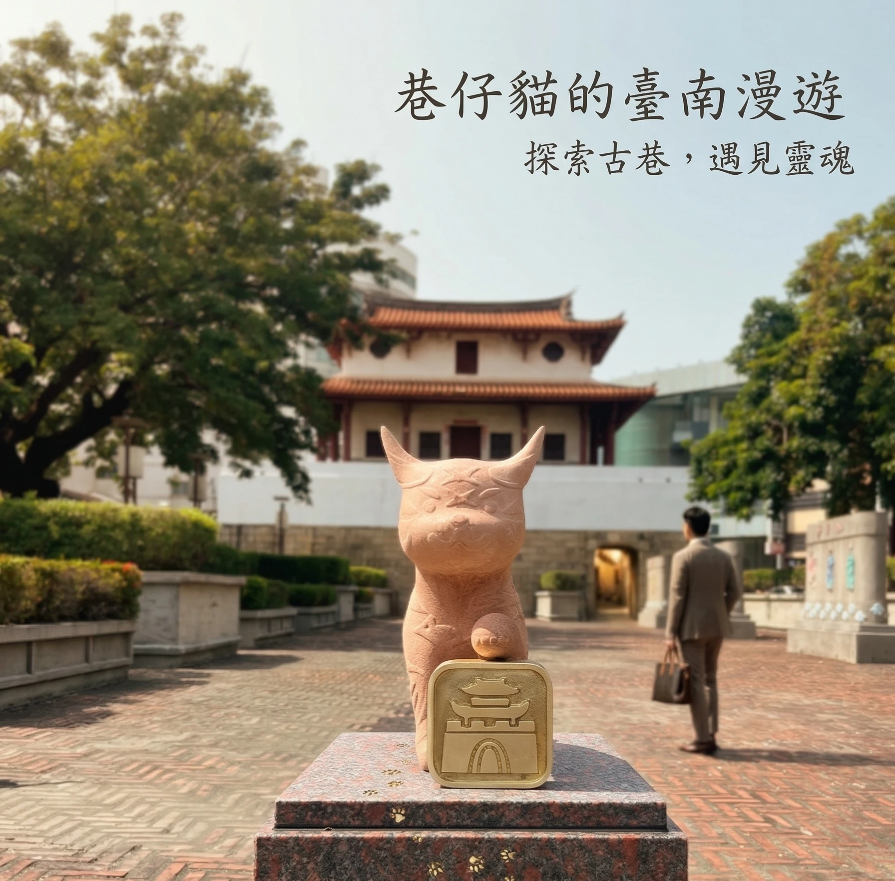 巷仔貓穿越臺南古巷弄