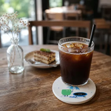 CHA CHA好友同行杯墊