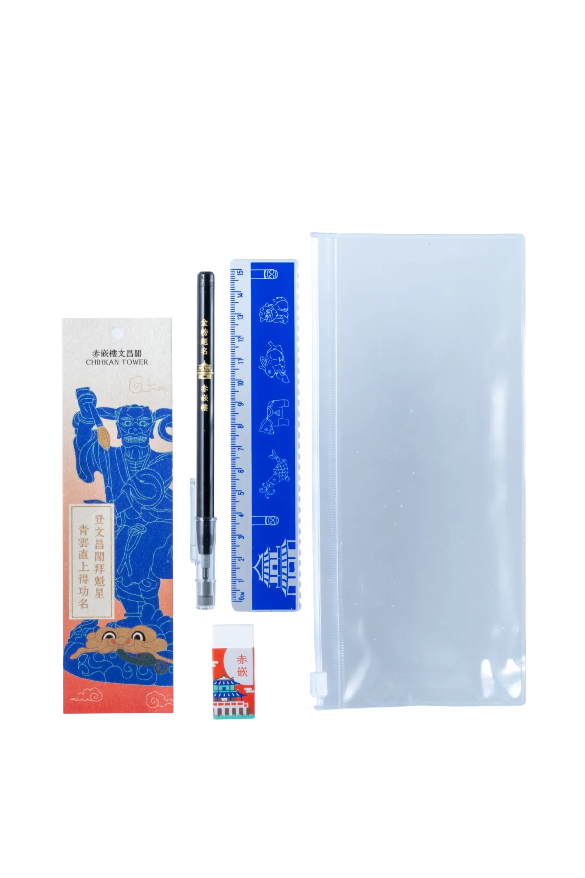 赤嵌追夢人文具組
