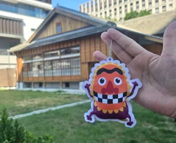鏹鏹立體鑰匙圈吊飾